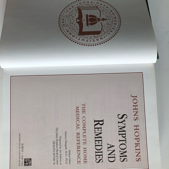 Johns Hopkins
Symptoms and Remedies - 
Simeon Margolis - Picture 2 of 2